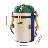 Maxbell Bike Cup Holder Bag Bike Water Bottle Holder for Hiking Trekking Road Biking Green