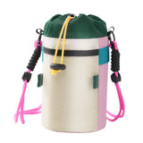 Maxbell Bike Cup Holder Bag Bike Water Bottle Holder for Hiking Trekking Road Biking Pink