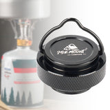 Maxbell Magnetic Gas Tank Cap Portable Gas Cylinder Cap for Camping Traveling Picnic