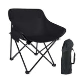 Maxbell Folding Camping Chair Portable Foldable Chair for Backpacking Fishing Picnic Black