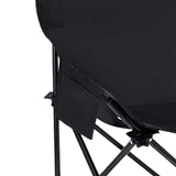 Maxbell Folding Camping Chair Portable Foldable Chair for Backpacking Fishing Picnic Black