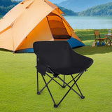 Maxbell Folding Camping Chair Portable Foldable Chair for Backpacking Fishing Picnic Black