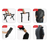 Maxbell Outdoor Ice Cooler Stand Camping Fridge Rack for Hiking Traveling Picnic