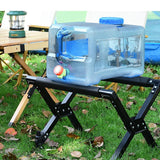 Maxbell Outdoor Ice Cooler Stand Camping Fridge Rack for Hiking Traveling Picnic