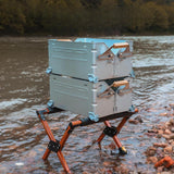 Maxbell Folding Cooler Stand 50kg Stable Cooler Box Stand for Picnic Camping Outdoor