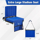 Maxbell Stadium Chair for Bleachers Comfortable Wear Resistant Folding Bleacher Seat