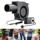 Maxbell Cooling Fan Double Ball Bearings Turbo-blower for Cooking Outside Activities
