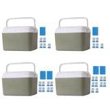 Maxbell Insulated Cooler Case Cold/Heat Preservation Cooler for Party Picnic Outdoor 6L