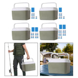 Maxbell Insulated Cooler Case Cold/Heat Preservation Cooler for Party Picnic Outdoor 6L