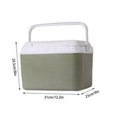 Maxbell Insulated Cooler Case Cold/Heat Preservation Cooler for Party Picnic Outdoor 10L