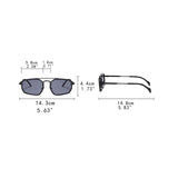 Maxbell Sunglasses Sun Protection Party Favors Eyeglasses for Camping Shopping Beach Silver