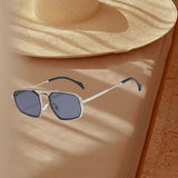 Maxbell Sunglasses Sun Protection Party Favors Eyeglasses for Camping Shopping Beach Silver