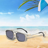 Maxbell Sunglasses Sun Protection Party Favors Eyeglasses for Camping Shopping Beach Silver