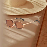 Maxbell Sunglasses Sun Protection Party Favors Eyeglasses for Camping Shopping Beach Gold