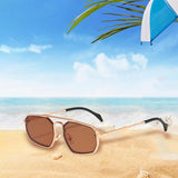 Maxbell Sunglasses Sun Protection Party Favors Eyeglasses for Camping Shopping Beach Gold