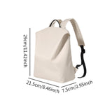 Maxbell Backpack for Men Women Large Capacity Adjustable Strap for Party Work Summer Beige