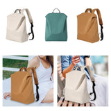 Maxbell Backpack for Men Women Large Capacity Adjustable Strap for Party Work Summer Beige