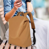 Maxbell Backpack for Men Women Large Capacity Adjustable Strap for Party Work Summer Brown