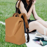 Maxbell Backpack for Men Women Large Capacity Adjustable Strap for Party Work Summer Brown