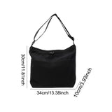 Maxbell Women Shoulder Bag Female Trendy Women Tote Bag for Travel Outdoor Colleague Black