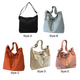 Maxbell Women Shoulder Bag Female Trendy Women Tote Bag for Travel Outdoor Colleague Black