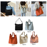 Maxbell Women Shoulder Bag Female Trendy Women Tote Bag for Travel Outdoor Colleague Black