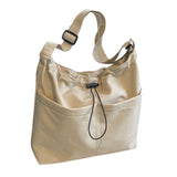 Maxbell Women Shoulder Bag Female Trendy Women Tote Bag for Travel Outdoor Colleague Beige