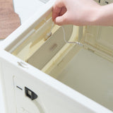 Maxbell Stackable Storage Bins Storage Boxes Travel Carrier Box Folding Storage Bins Clear