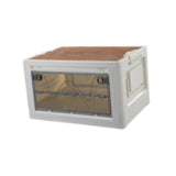 Maxbell Stackable Storage Bins Storage Boxes Travel Carrier Box Folding Storage Bins Opaque