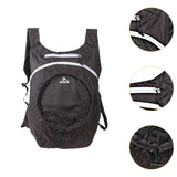 Maxbell Folding Travel Bag Nylon Carry Bag Outdoor Daypack for Traveling Men Camping Black