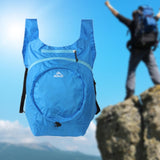 Maxbell Folding Travel Bag Nylon Carry Bag Outdoor Daypack for Traveling Men Camping Deep Blue