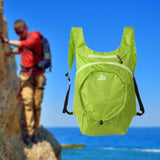 Maxbell Folding Travel Bag Nylon Carry Bag Outdoor Daypack for Traveling Men Camping Green