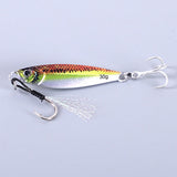Maxbell 6x Fishing Lures Baits Fishing Jigs Artificial Hard Baits Vertical Metal Jig