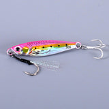 Maxbell 6x Fishing Lures Baits Fishing Jigs Artificial Hard Baits Vertical Metal Jig