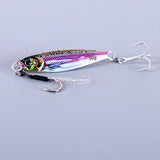 Maxbell 6x Fishing Lures Baits Fishing Jigs Artificial Hard Baits Vertical Metal Jig