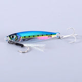 Maxbell 6x Fishing Lures Baits Fishing Jigs Artificial Hard Baits Vertical Metal Jig