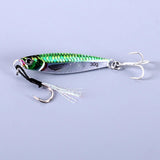 Maxbell 6x Fishing Lures Baits Fishing Jigs Artificial Hard Baits Vertical Metal Jig