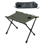 Maxbell Camping Stool Wear Resistant Seat Folding Stool for Traveling Lounge Camping Green
