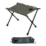 Maxbell Camping Stool Wear Resistant Seat Folding Stool for Traveling Lounge Camping Green