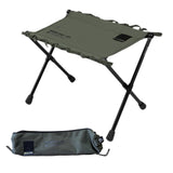 Maxbell Camping Stool Wear Resistant Seat Folding Stool for Traveling Lounge Camping Green