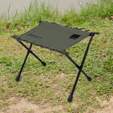 Maxbell Camping Stool Wear Resistant Seat Folding Stool for Traveling Lounge Camping Green