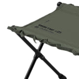 Maxbell Camping Stool Wear Resistant Seat Folding Stool for Traveling Lounge Camping Green