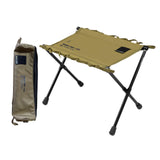 Maxbell Camping Stool Wear Resistant Seat Folding Stool for Traveling Lounge Camping Khaki