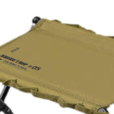 Maxbell Camping Stool Wear Resistant Seat Folding Stool for Traveling Lounge Camping Khaki