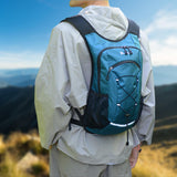 Maxbell Hydration Pack Women Men Hiking Backpack Cycling Backpack Running Water Pack Blue