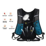 Maxbell Hydration Pack Women Men Hiking Backpack Cycling Backpack Running Water Pack Blue