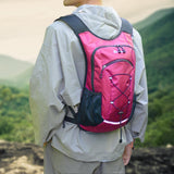 Maxbell Hydration Pack Women Men Hiking Backpack Cycling Backpack Running Water Pack Rose Red
