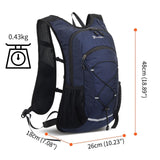 Maxbell Hydration Pack Women Men Hiking Backpack Cycling Backpack Running Water Pack Dark Blue