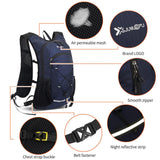 Maxbell Hydration Pack Women Men Hiking Backpack Cycling Backpack Running Water Pack Dark Blue