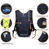 Maxbell Hydration Pack Women Men Hiking Backpack Cycling Backpack Running Water Pack Dark Blue